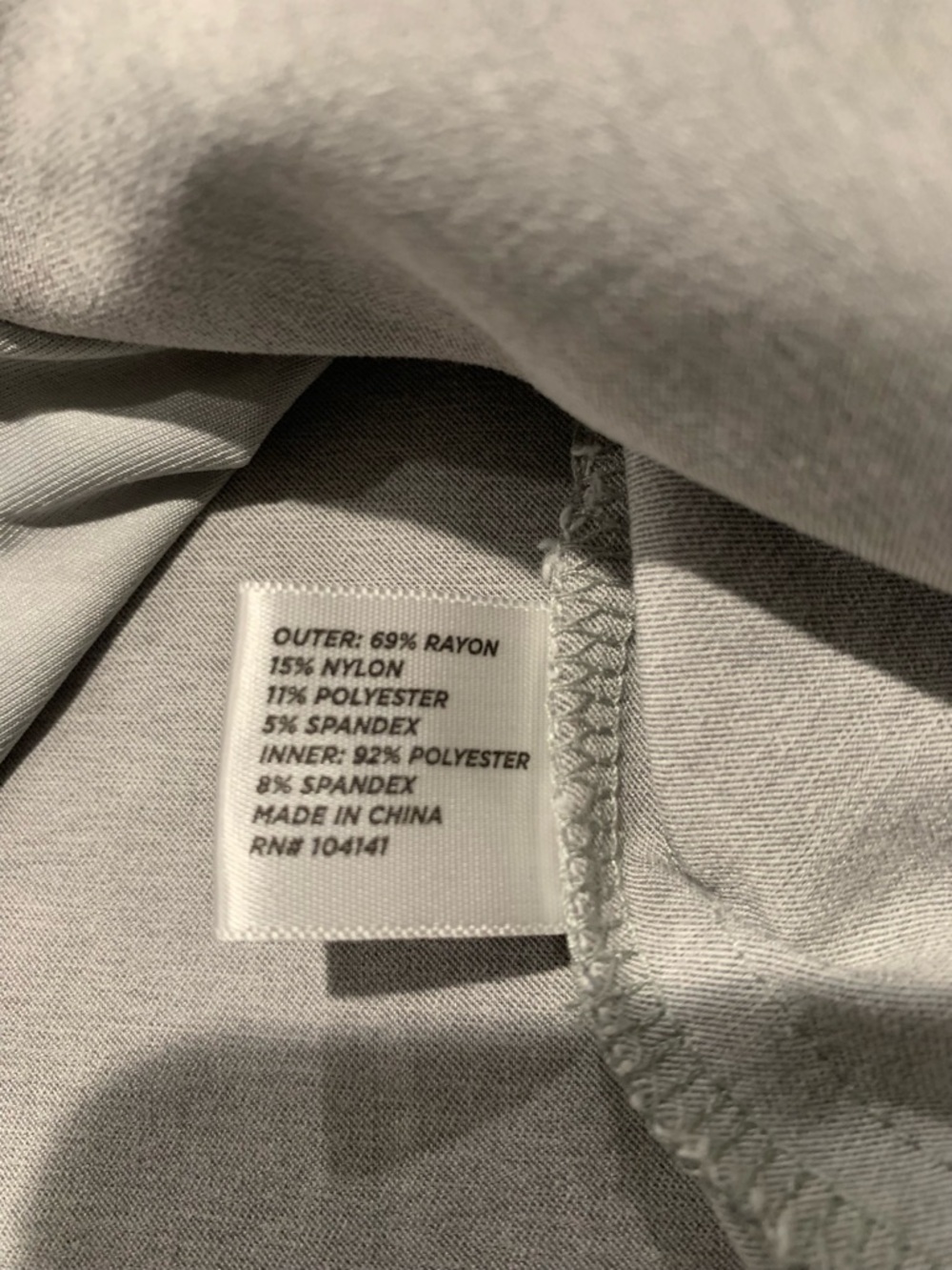 Lady Hagen Golf Skort, Skirt w/built in shorts and pockets, Sz 12 - Picture 6 of 6